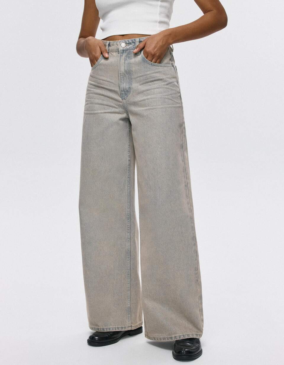 Винтажные джинсы WIDE LEG