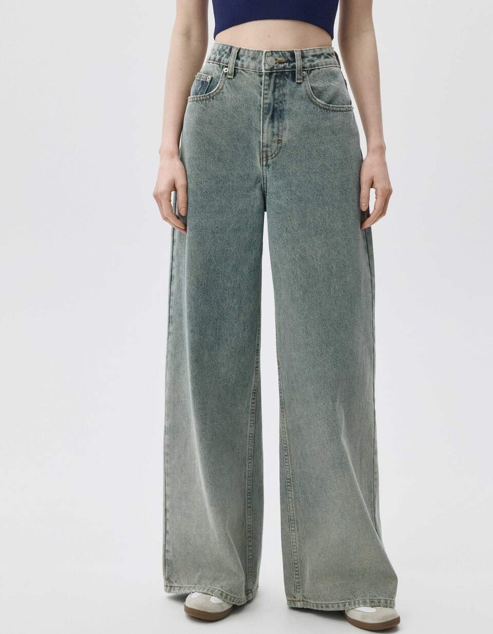 Винтажные джинсы WIDE LEG