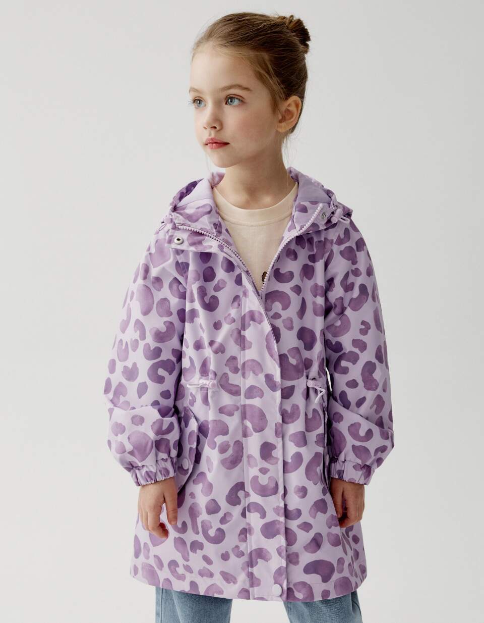 Демисезонный плащ для девочек