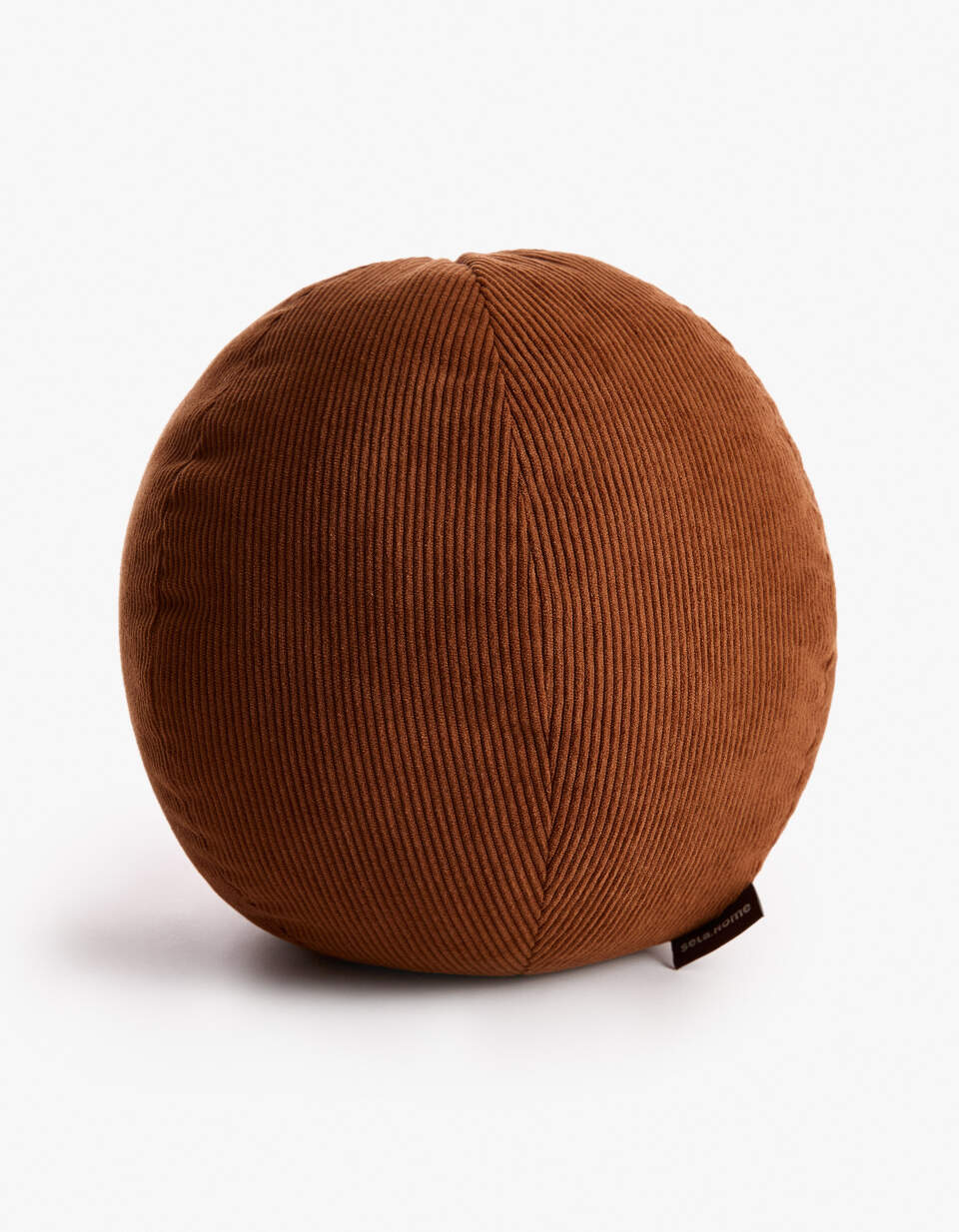 Круглая декоративная подушка