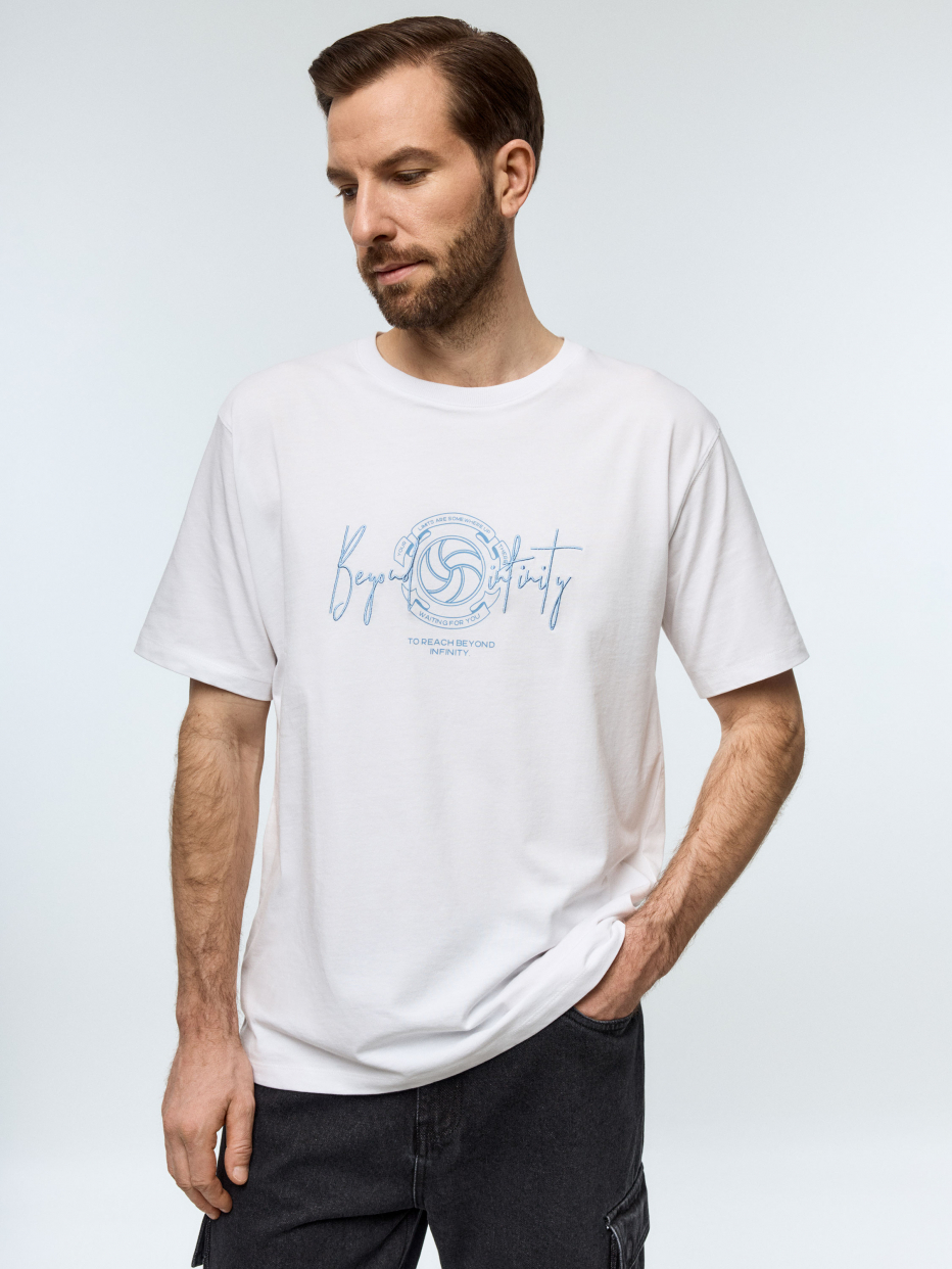 Футболка REGULAR FIT с принтом, фото - 5