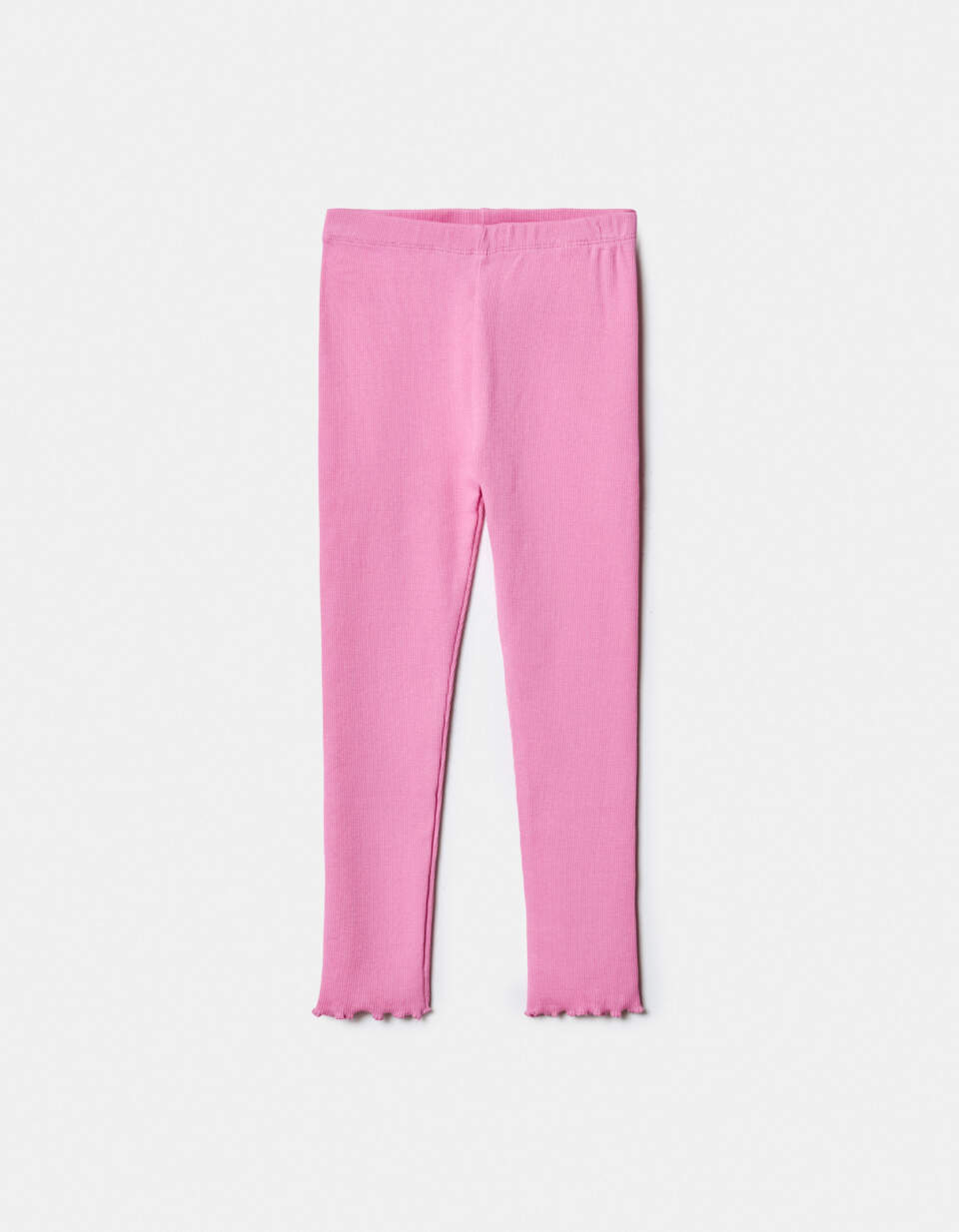 Базовые леггинсы в рубчик для девочек