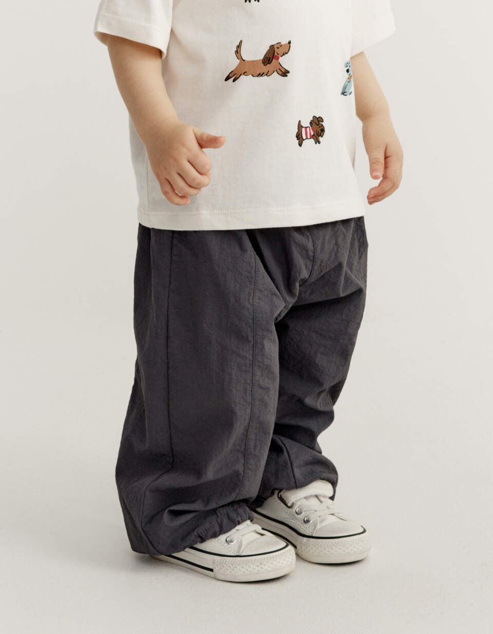 Утепленные брюки-парашюты для малышей