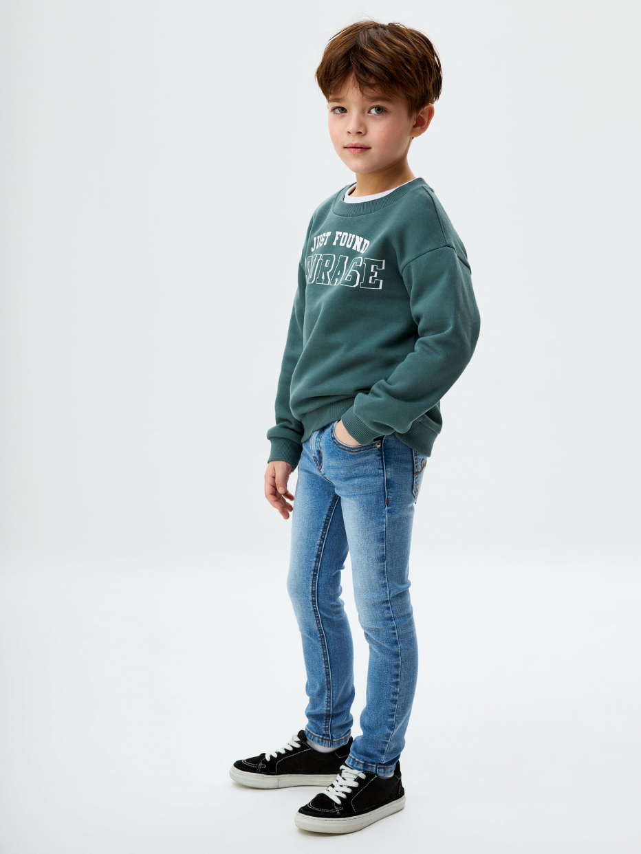 Джинсы Slim fit для мальчиков, фото - 1