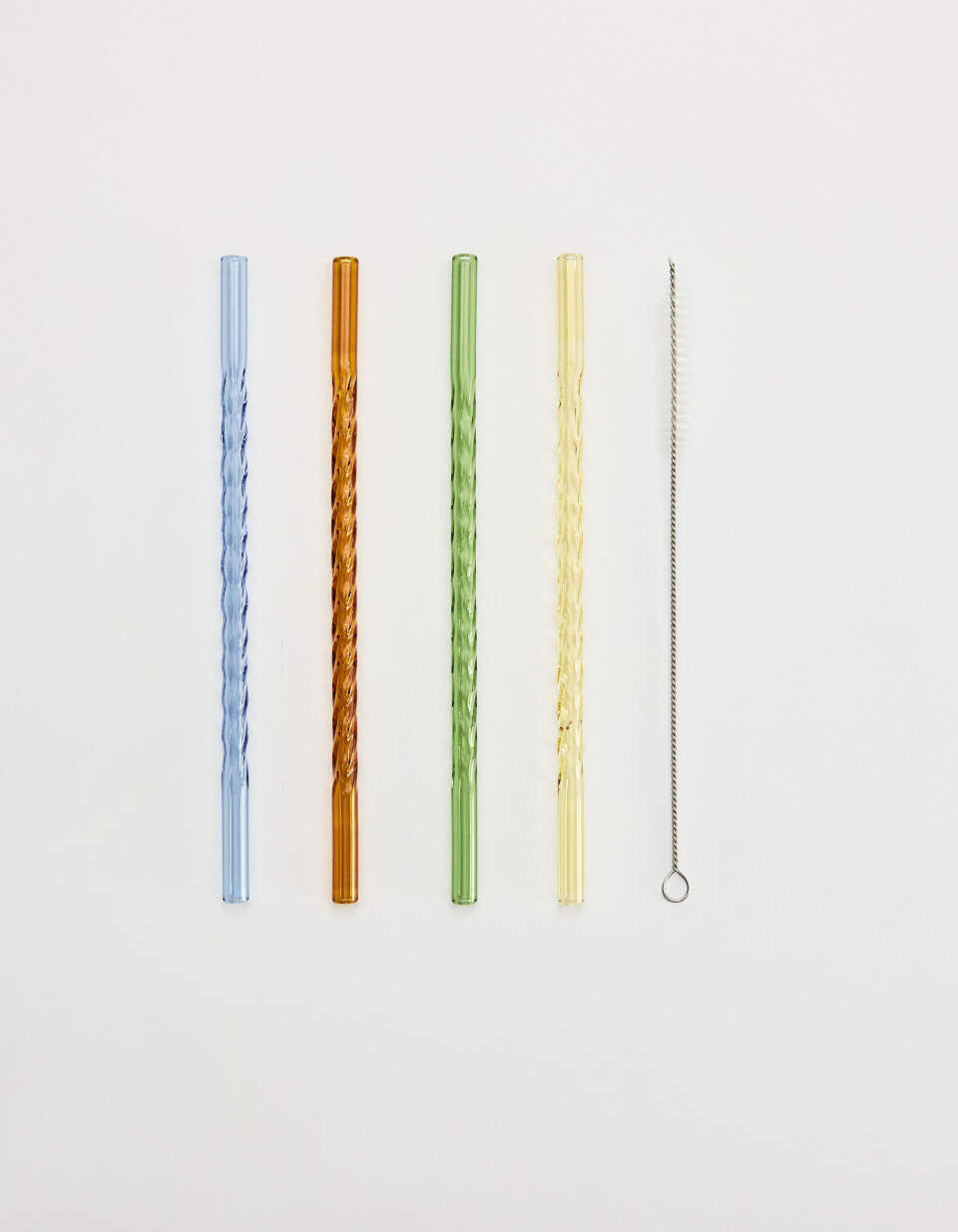 Набор стеклянных трубочек с ершиком