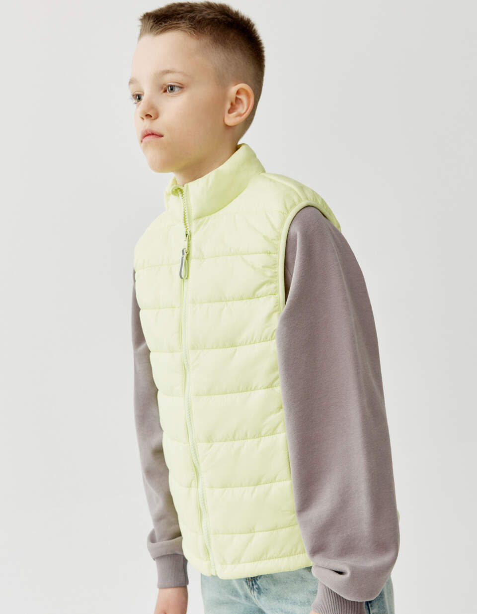 Базовый стеганый жилет для мальчиков