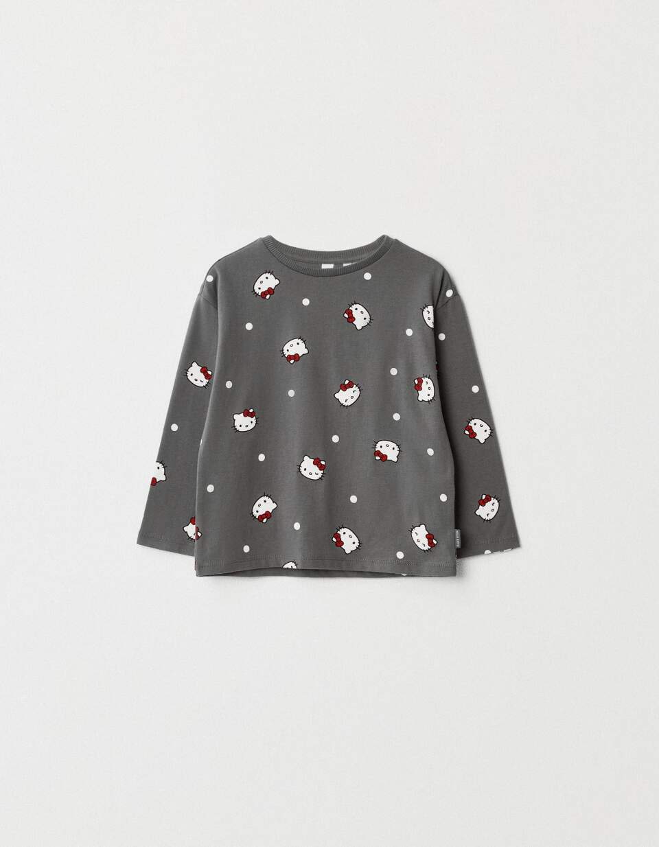 Лонгслив с принтом Hello Kitty для девочек