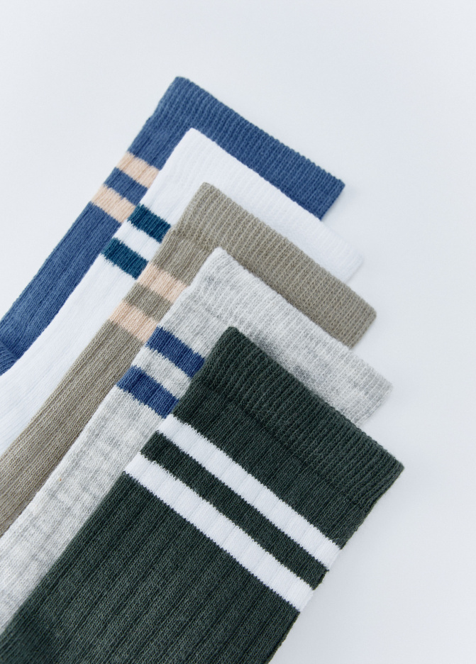 Набор из 5 пар детских носков