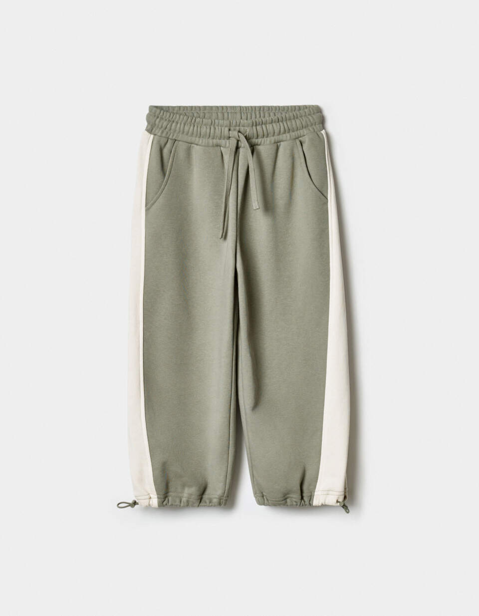 Свободные брюки с лампасами для мальчиков