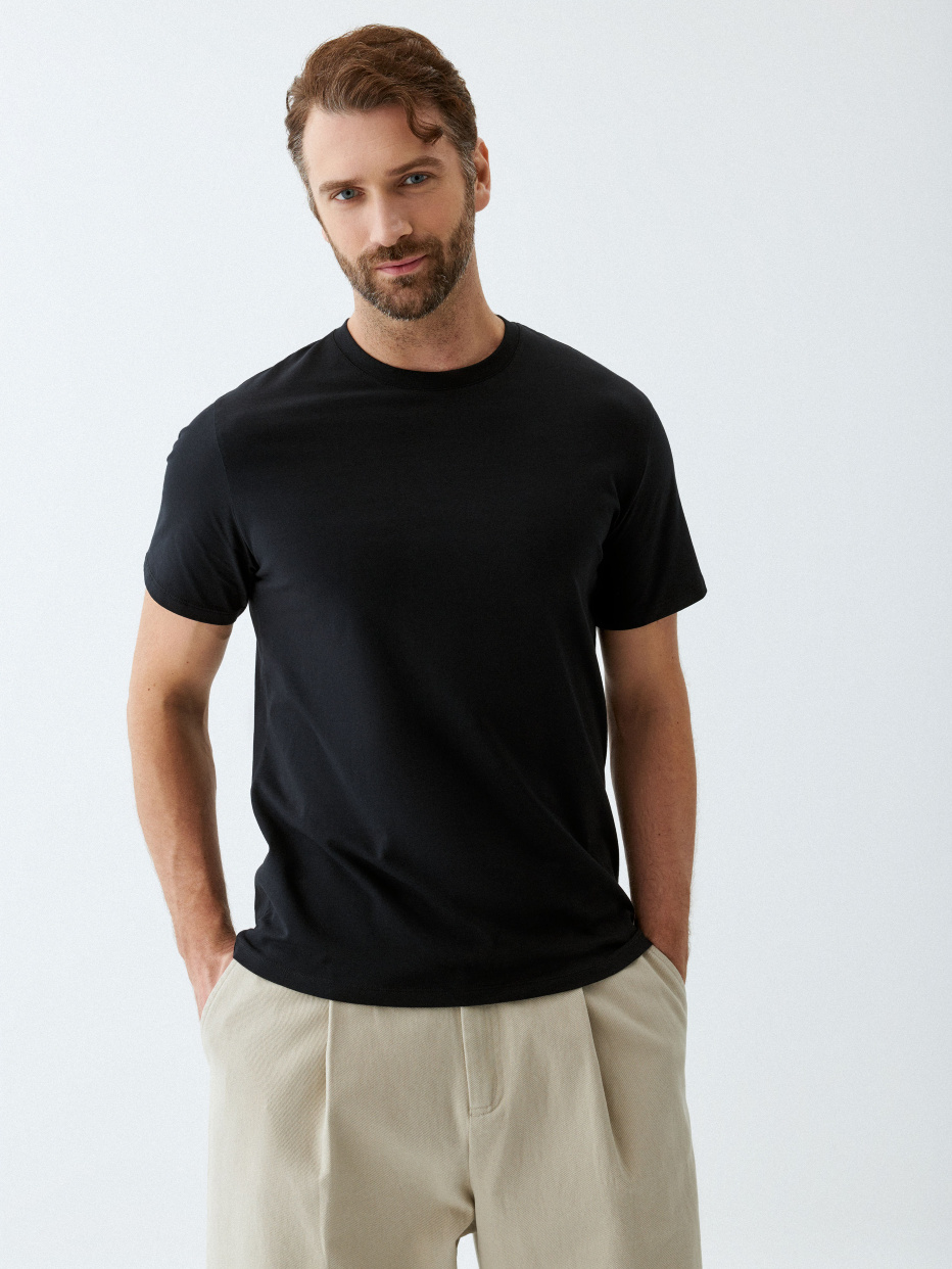 Футболка ADAM SLIM FIT базовая, фото - 1