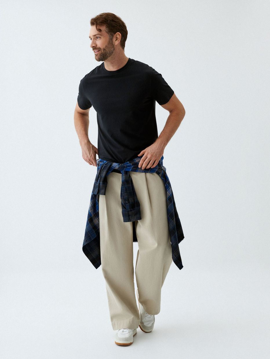 Футболка ADAM SLIM FIT базовая, фото - 2