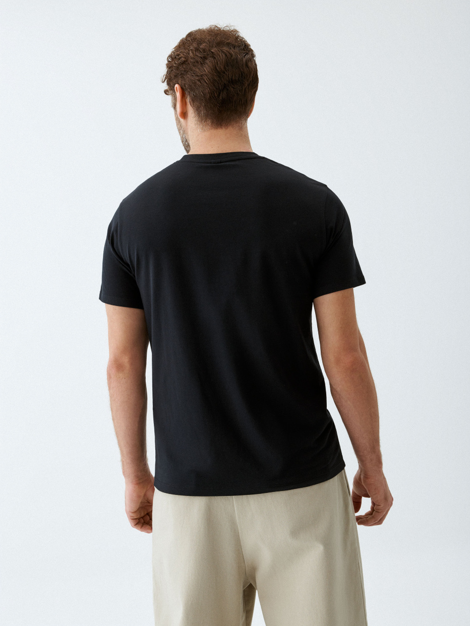 Футболка ADAM SLIM FIT базовая, фото - 4