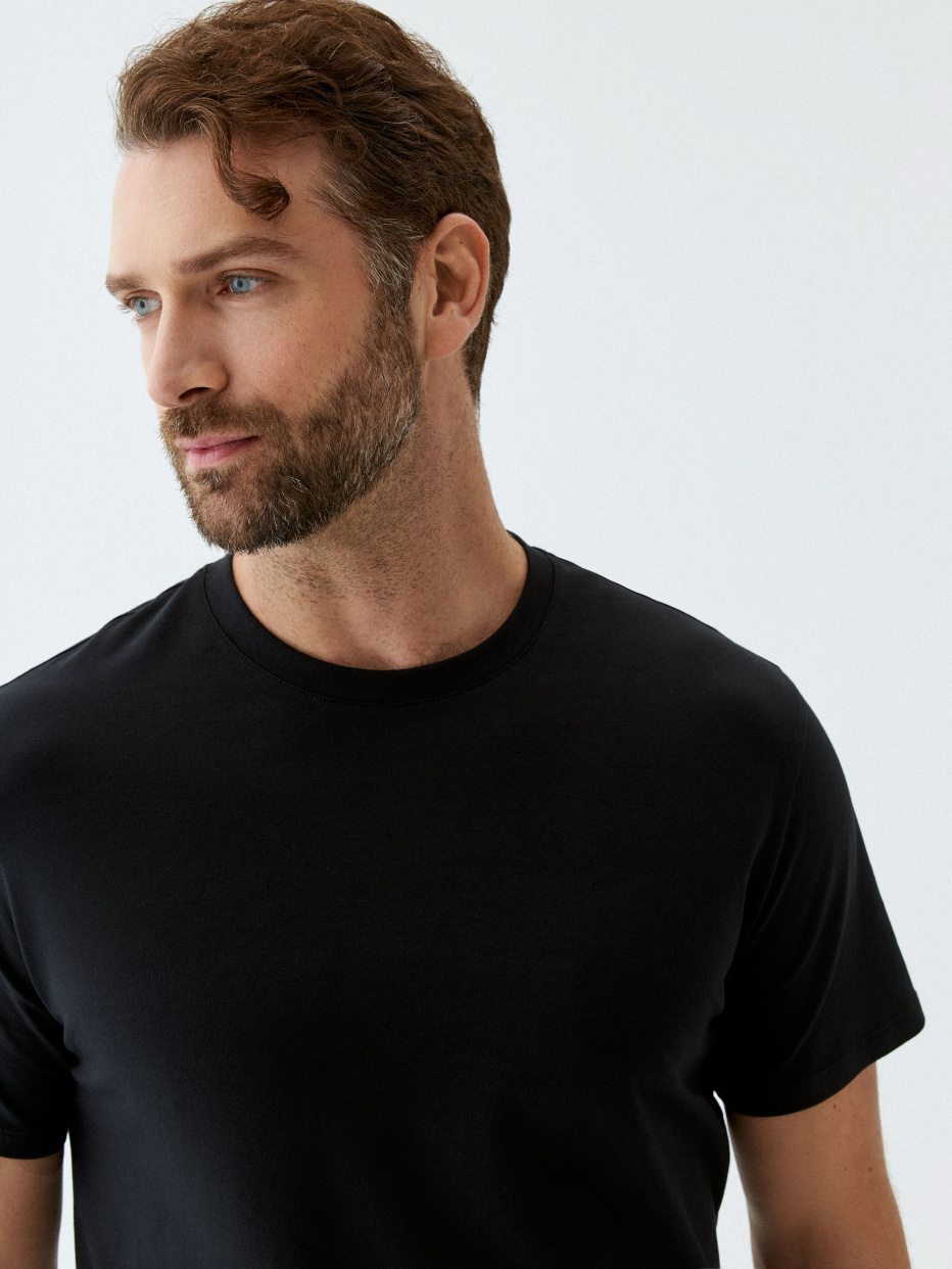 Футболка ADAM SLIM FIT базовая, фото - 5
