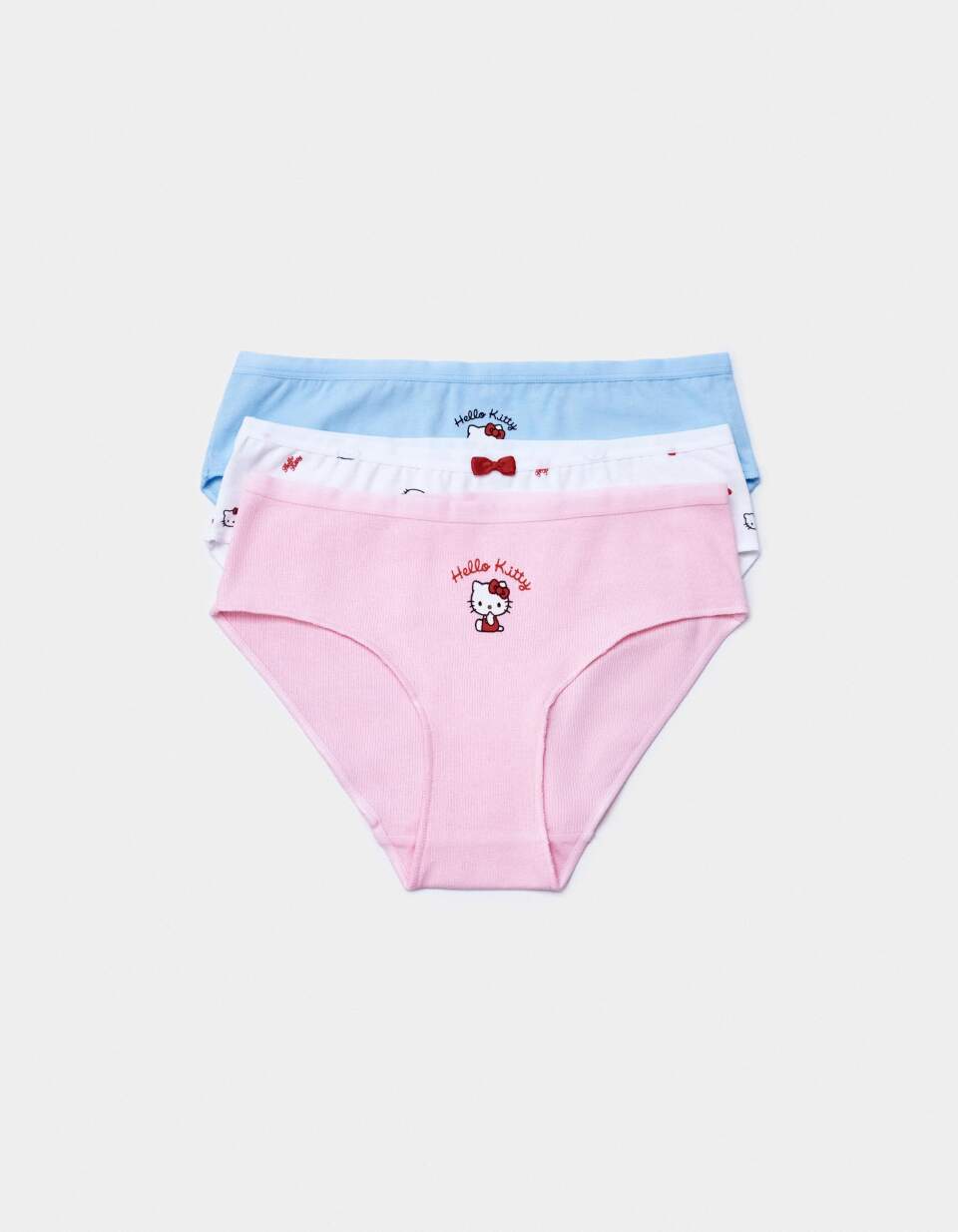 Набор из 3 трусов-слипов с принтом Hello Kitty для девочек