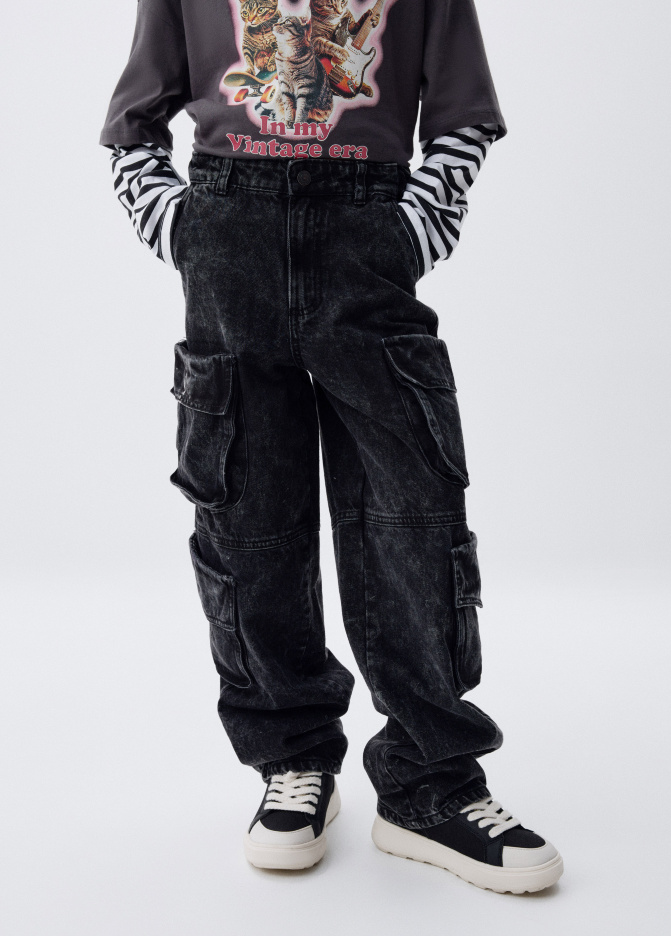 брюки джинсовые для девочек