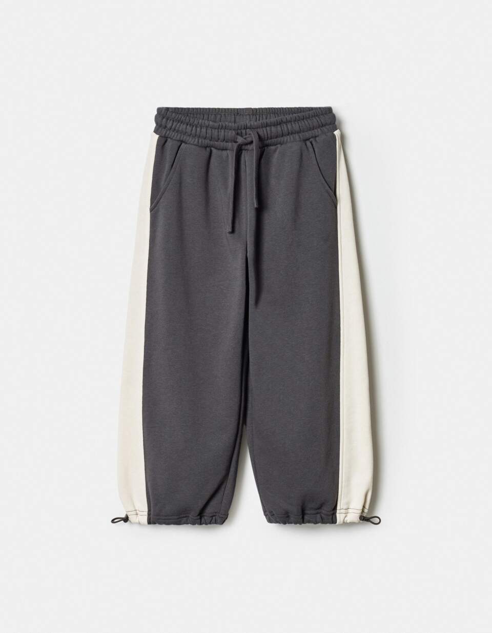 Свободные брюки с лампасами для мальчиков