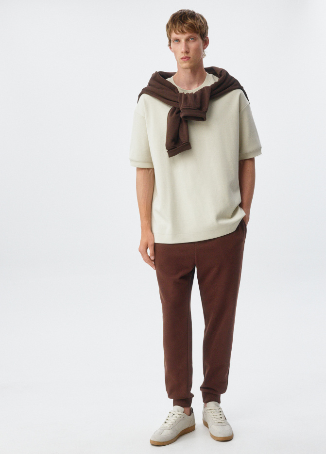 Джоггеры из футера