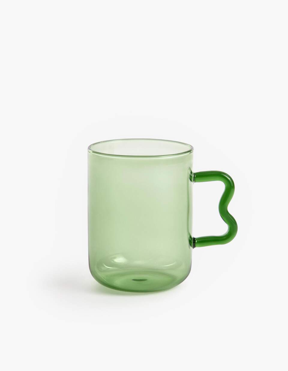 Кружка из цветного стекла