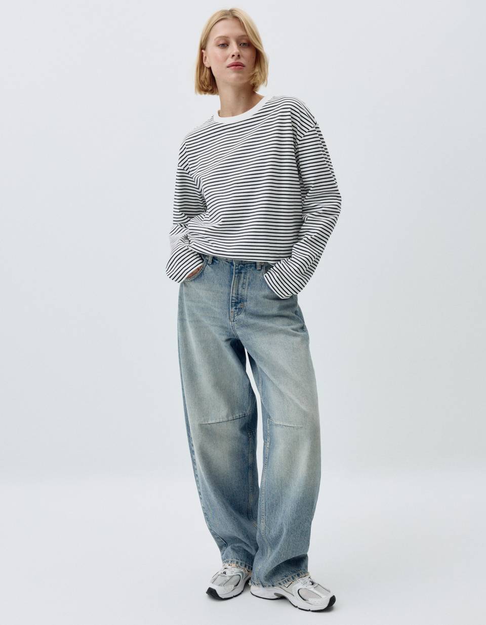 Лонгслив ANNA OVERSIZE FIT