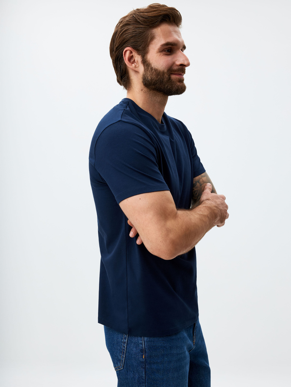 Футболка ADAM SLIM FIT базовая, фото - 4