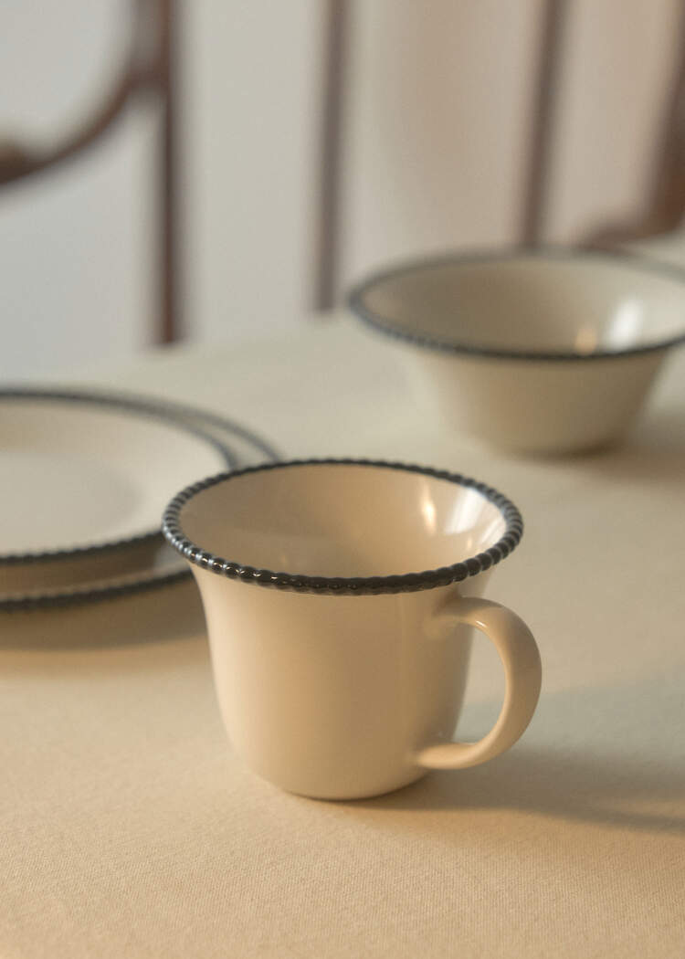 Кружка из каменной керамики 