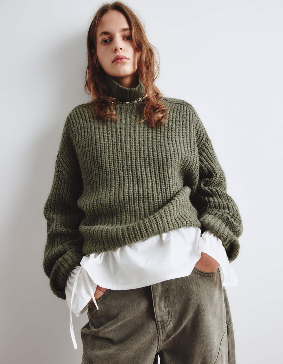 Укороченный джемпер из линейки SELA Young