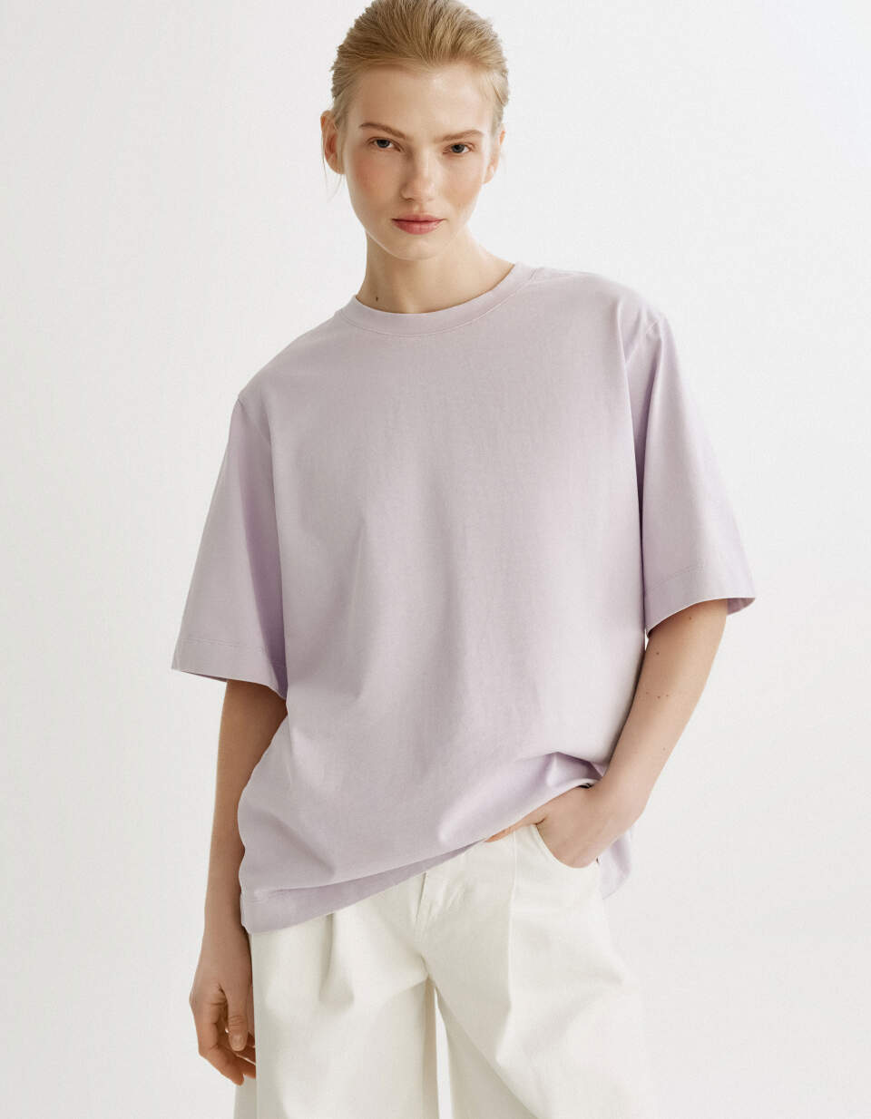 Футболка оверсайз с кислотной стиркой