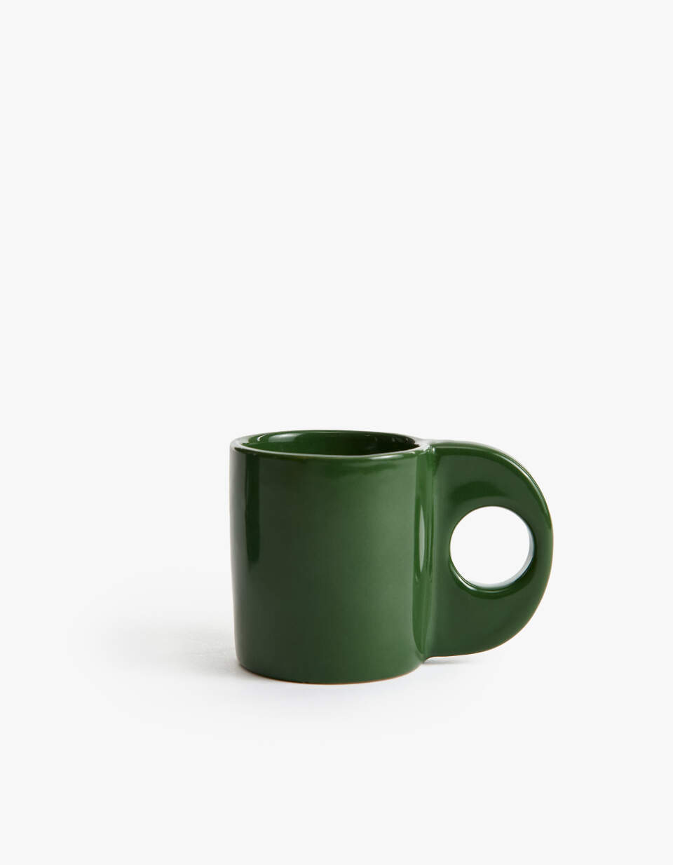 Кружка из каменной керамики