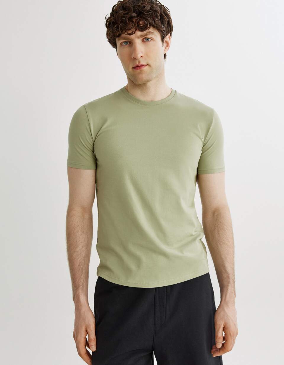 Базовая облегающая футболка