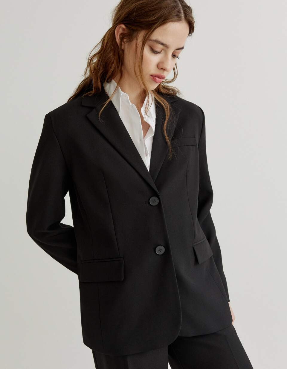 Классический однобортный жакет