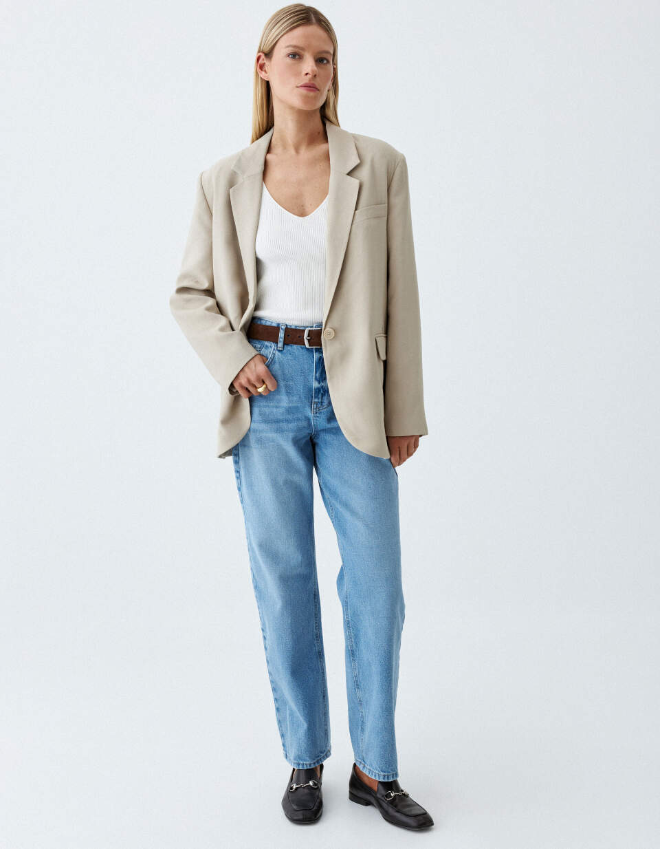 Джинсы 403 STRAIGHT FIT из органического хлопка