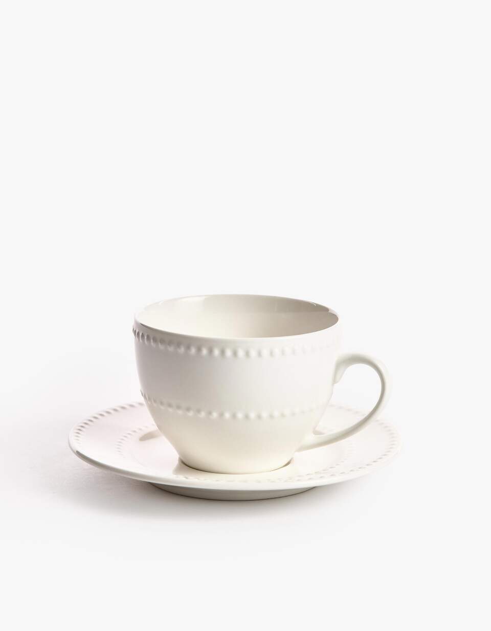 Чайная пара из костяного фарфора