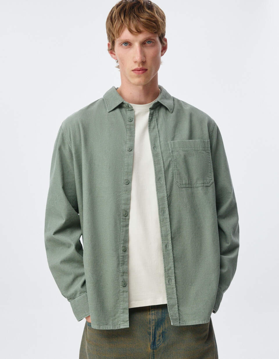 Вельветовая рубашка REGULAR FIT