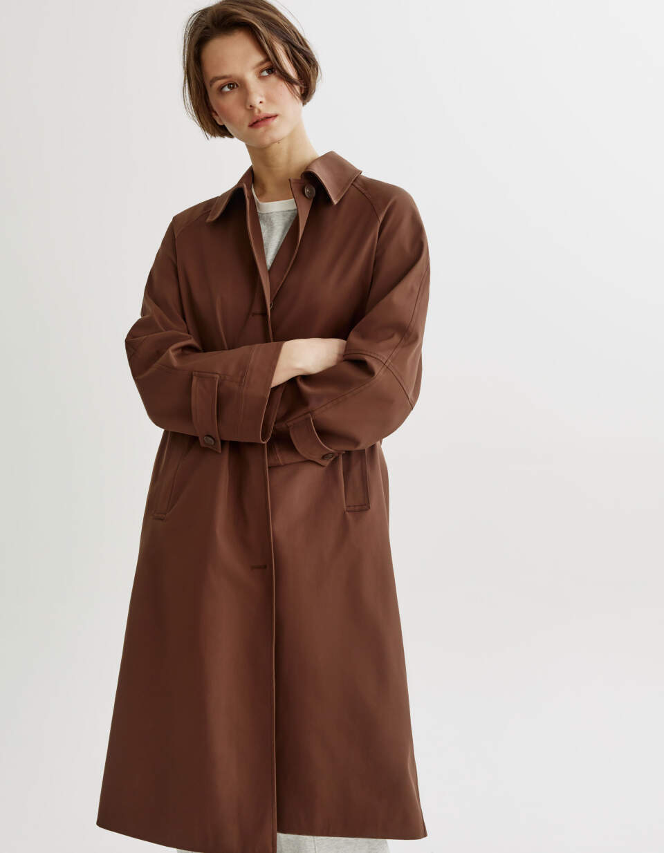 Демисезонный тренч