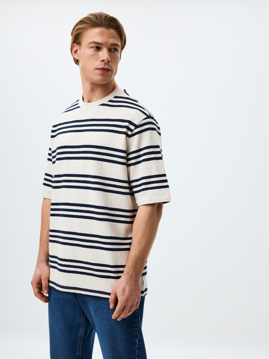 Футболка REGULAR FIT в полоску, фото - 2