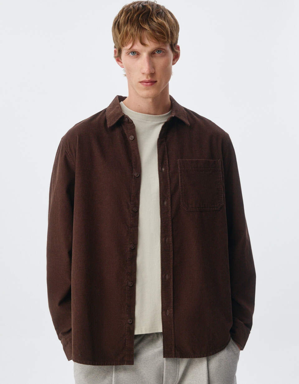 Вельветовая рубашка REGULAR FIT