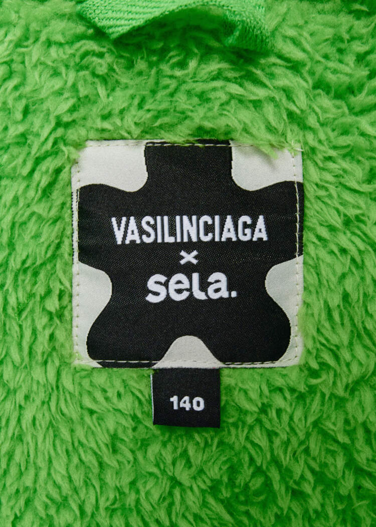 Плюшевая толстовка Вигге детская из коллекции SELA х VASILINCIAGA 