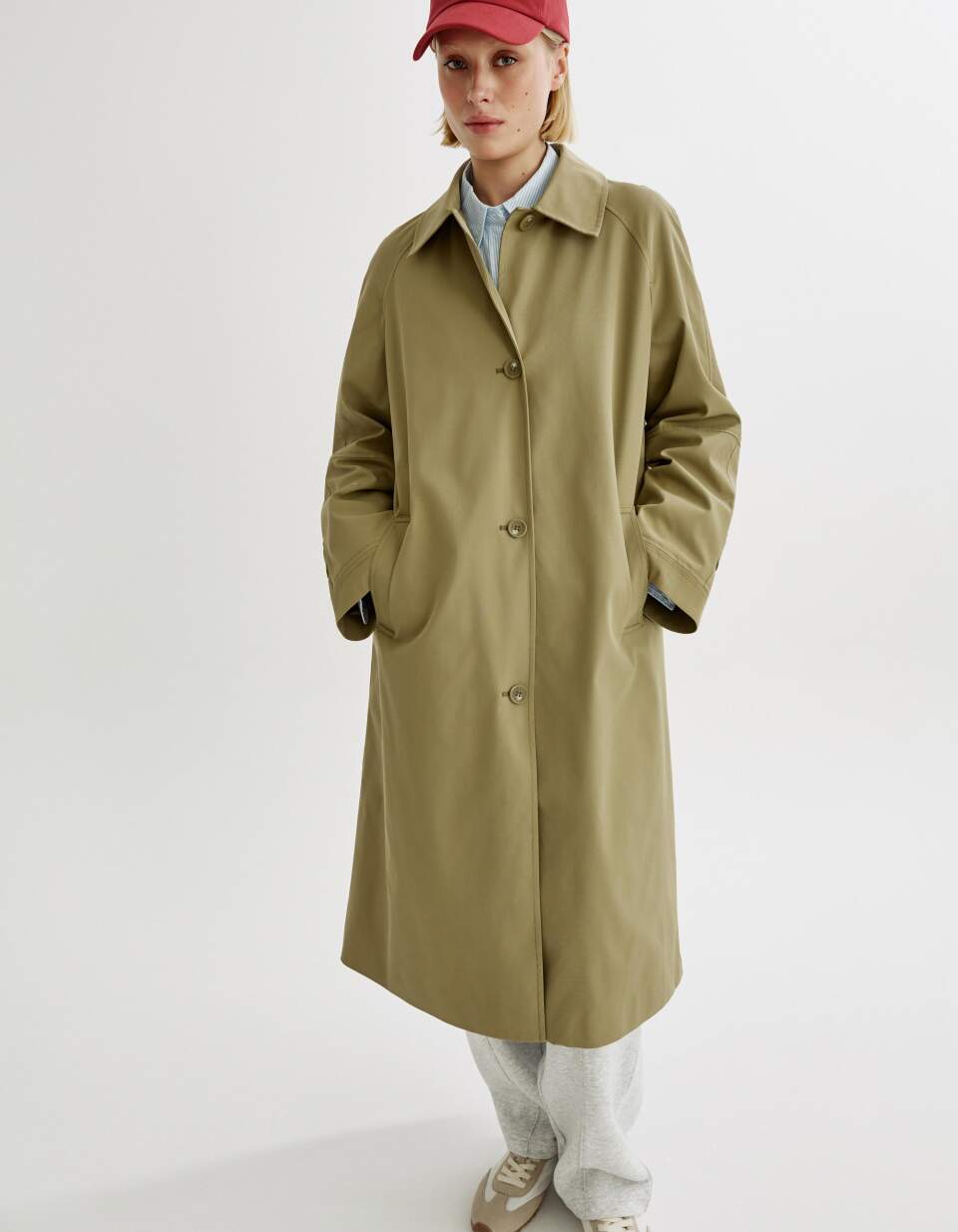Демисезонный тренч