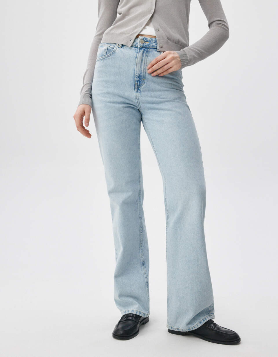 Джинсы 411 WIDE LEG TALL из органического хлопка