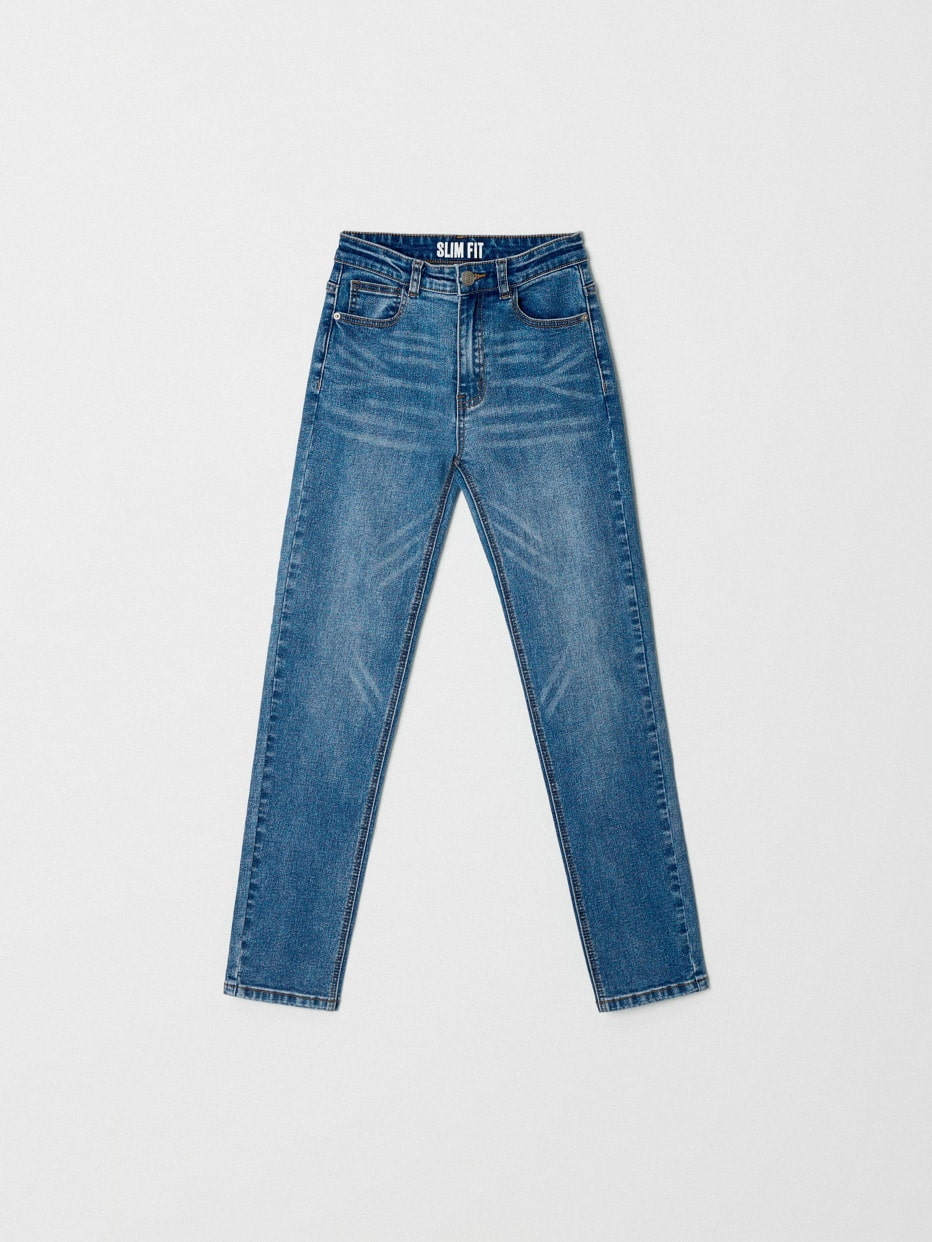 Джинсы Slim fit для мальчиков, фото - 1