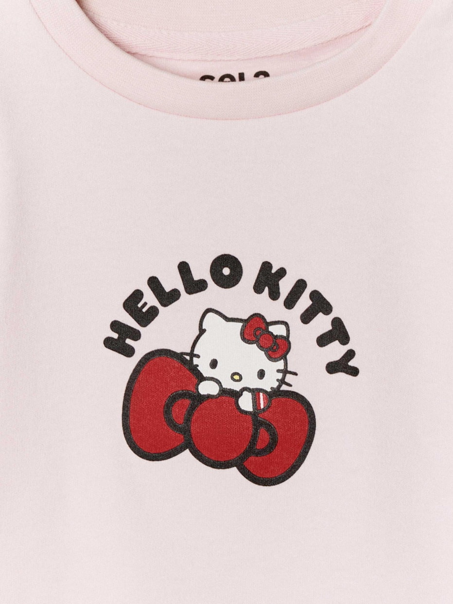 Футболка с принтом Hello Kitty для малышей, фото - 3