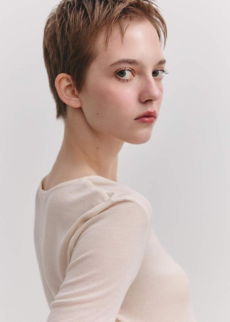 Лонгслив из 100% тенсела из линейки SELA Young 