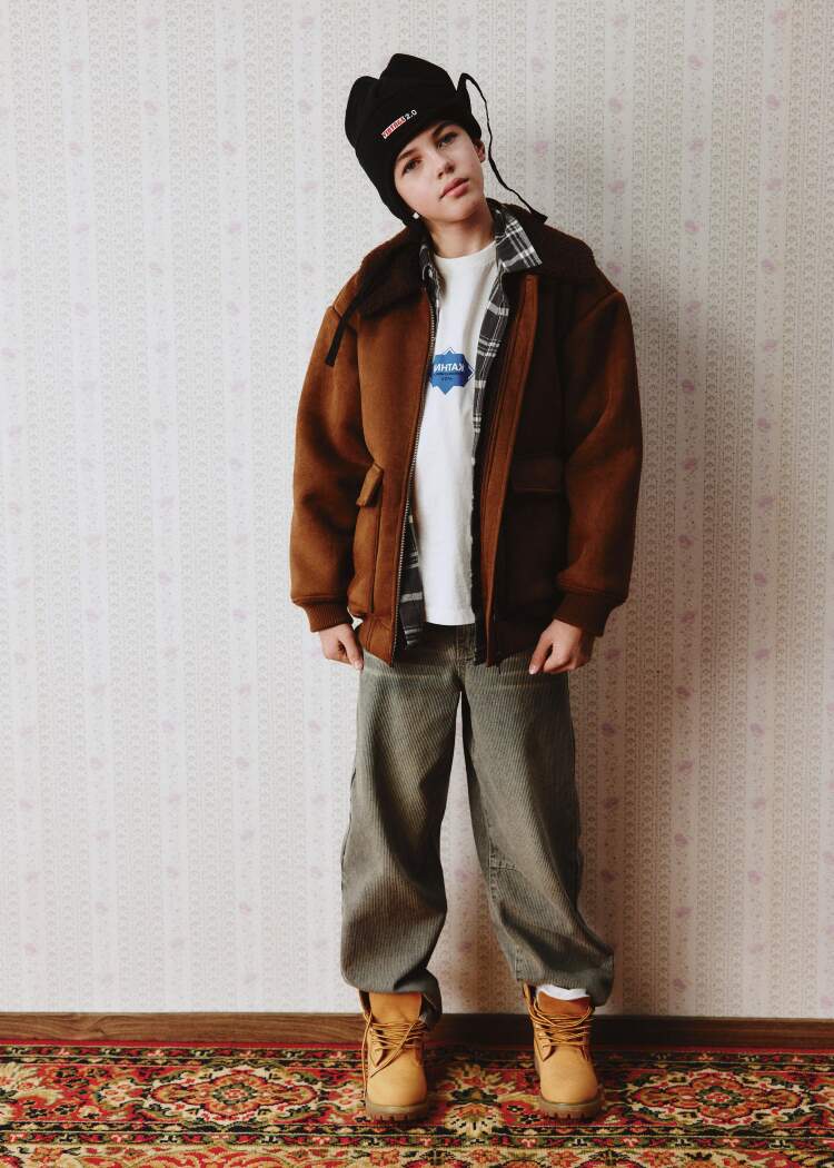 Свободные джинсы BAGGY для мальчиков 