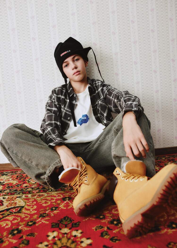 Свободные джинсы BAGGY для мальчиков 