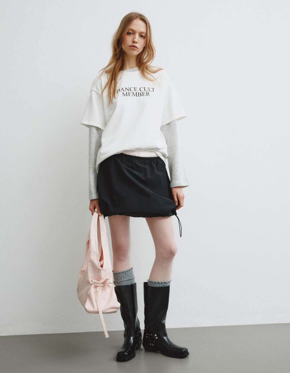 Короткая юбка-баллон из линейки SELA Young