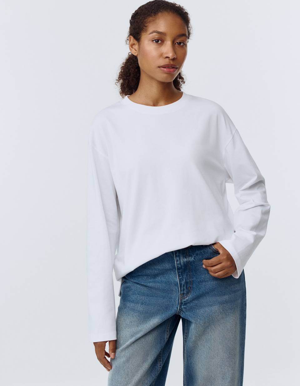 Лонгслив ANNA OVERSIZE FIT