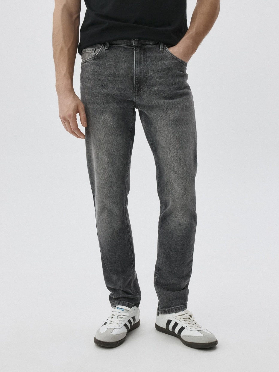 Джинсы SLIM FIT со средней посадкой, фото - 2