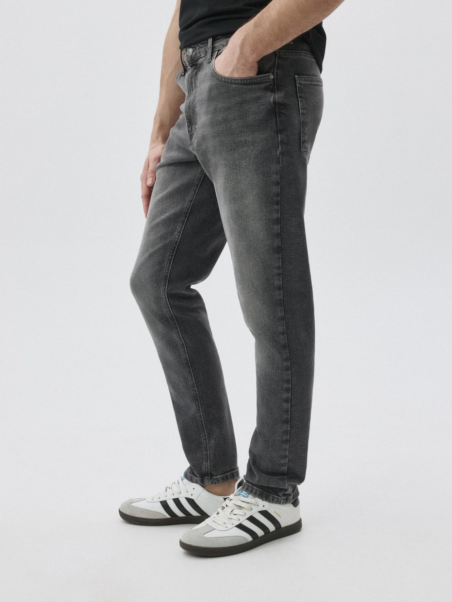 Джинсы SLIM FIT со средней посадкой, фото - 3
