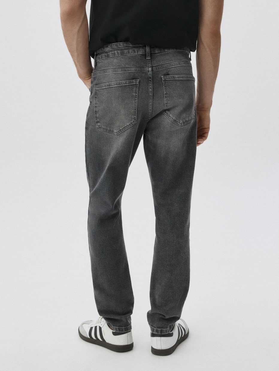 Джинсы SLIM FIT со средней посадкой, фото - 4