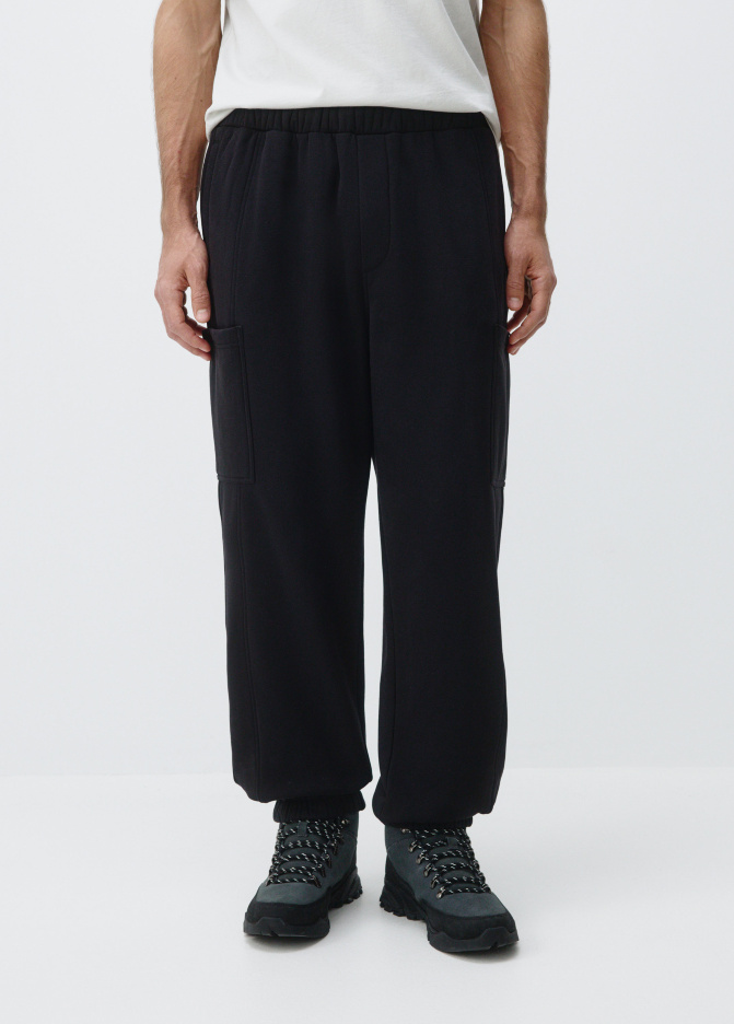 Утепленные джоггеры карго